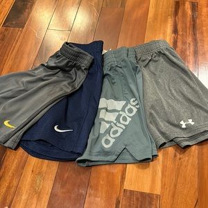 4 pair of drifit shorts.
